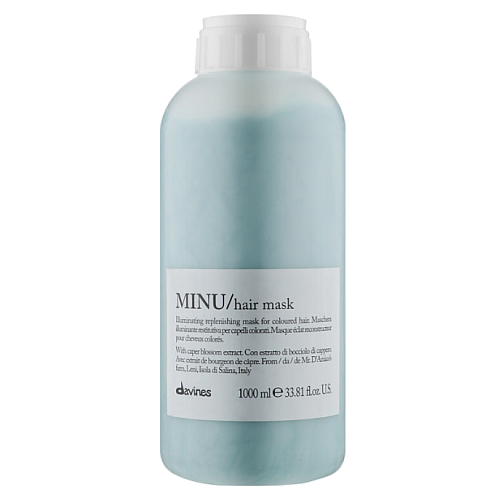Восстанавливающая маска для окрашенных волос - Davines Essential Haircare Minu Hair mask